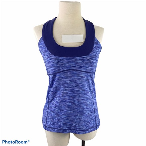 LULULEMON Blue-Purple Racerback Tank - Picture 1 of 9